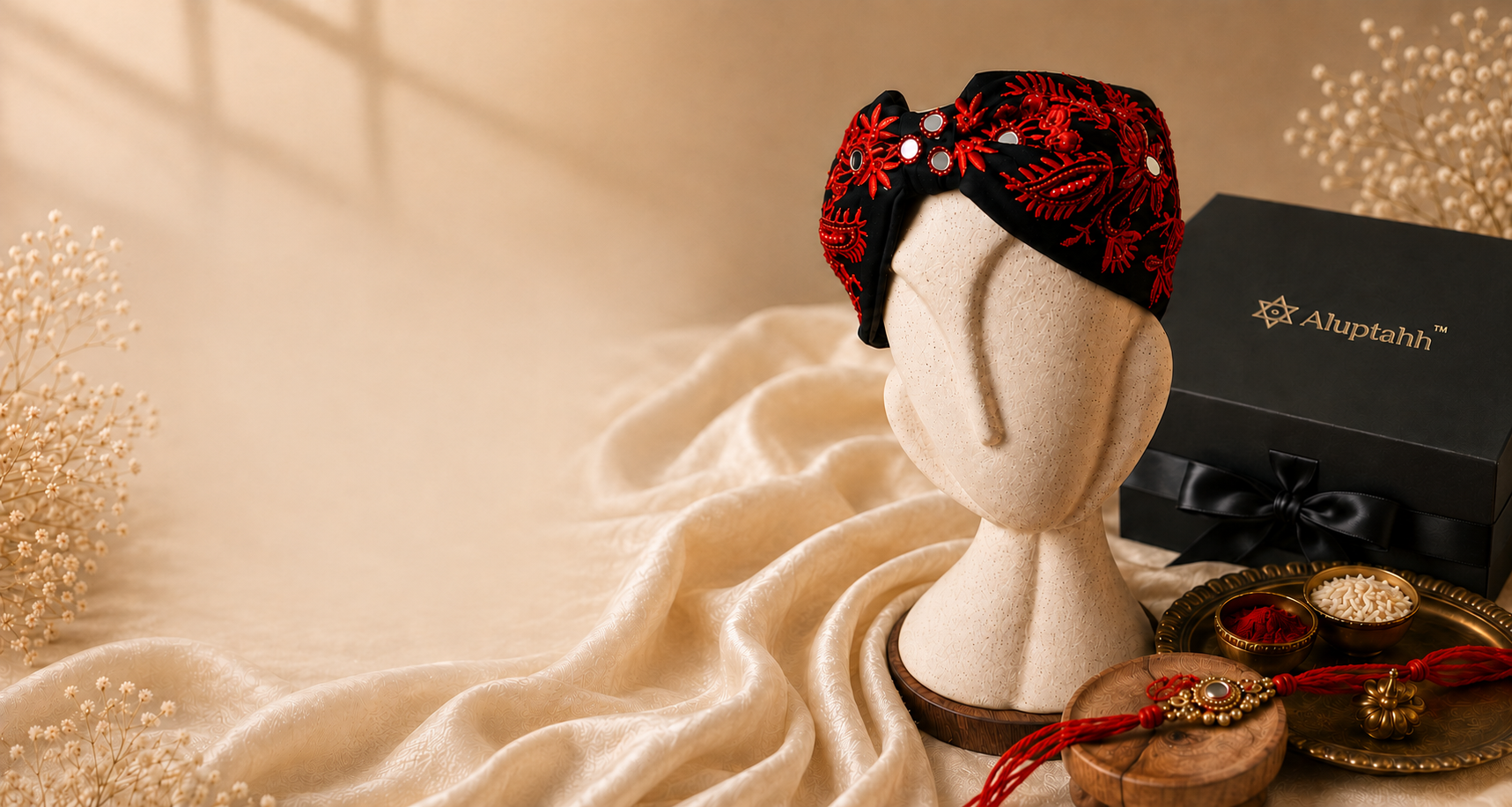 Embellished Headband — Aluptahh Partywear Collection